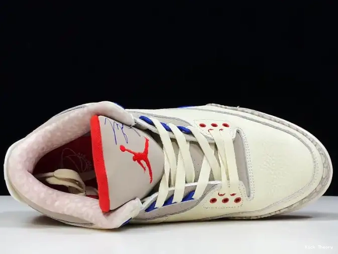 Kicked Out Shoe Store mens Jordan 136064-140 Retro 3 sail 